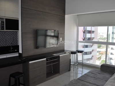 Apartamento em Vila Redentora, São José do Rio Preto/SP de 50m² 1 quartos para locação R$ 1.400,00/mes