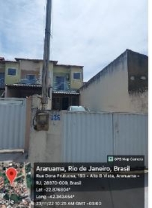 Casa em Alto Da Boa Vista, Araruama/RJ de 50m² 2 quartos à venda por R$ 167.891,00
