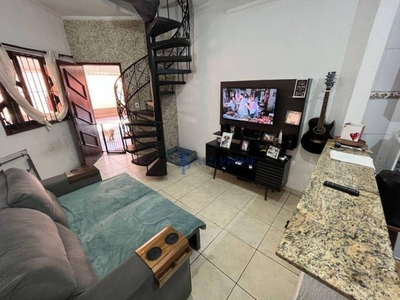 Casa em Boqueirão, Praia Grande/SP de 58m² 2 quartos à venda por R$ 258.000,00