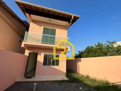 Casa em Enseada Das Gaivotas, Rio Das Ostras/RJ de 90m² 2 quartos à venda por R$ 319.000,00