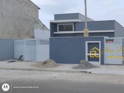 Casa em Extensão Serramar, Rio Das Ostras/RJ de 70m² 2 quartos à venda por R$ 284.000,00