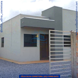 Casa em Jaime Seite Fujii (Vida Nova Ii), Lucas Do Rio Verde/MT de 65m² 2 quartos à venda por R$ 284.000,00