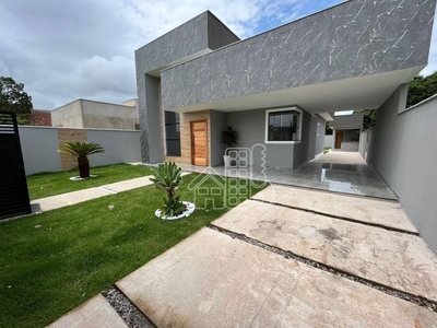 Casa em Jardim Atlântico Leste (Itaipuaçu), Maricá/RJ de 150m² 3 quartos à venda por R$ 699.000,00