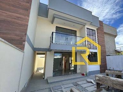 Casa em Novo Rio Das Ostras, Rio Das Ostras/RJ de 140m² 3 quartos à venda por R$ 649.000,00