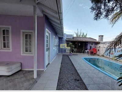 Casa em Praia de Fora, Palhoça/SC de 122m² 2 quartos à venda por R$ 379.000,00