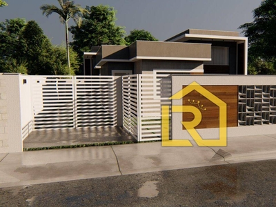 Casa em Praia Mar, Rio Das Ostras/RJ de 55m² 2 quartos à venda por R$ 289.000,00