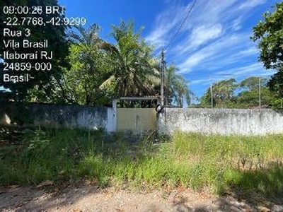 Casa em Vila Brasil (Manilha), Itaboraí/RJ de 1034m² 1 quartos à venda por R$ 99.739,00