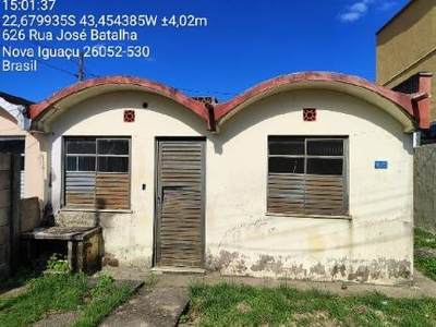 Casa em Vila de Cava, Nova Iguaçu/RJ de 148m² 2 quartos à venda por R$ 111.000,00