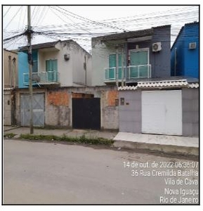 Casa em Vila De Cava, Nova Iguacu/RJ de 150m² 1 quartos à venda por R$ 90.339,00
