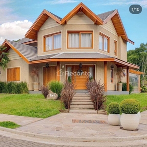 Casa em Vivendas Do Arvoredo, Gramado/RS de 222m² 3 quartos à venda por R$ 2.649.000,00