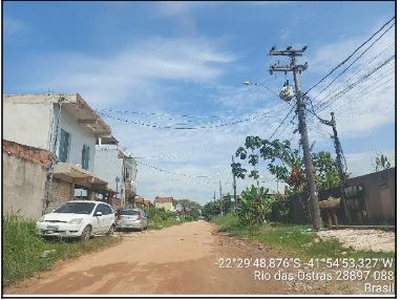 Terreno em Verdes Mares, Rio Das Ostras/RJ de 50m² 1 quartos à venda por R$ 143.350,00