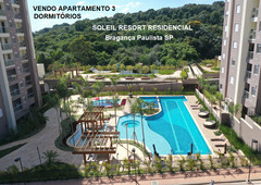 Vendo Apartamento Novo, Pronto, SOLEIL, Bragan?a Paulista SP 3 Dormit?rios