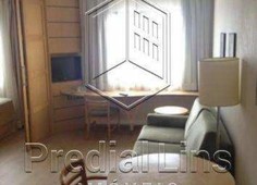 Flat com 1 dormitório à venda, 37 m² por r$ 395.000,00 - vila clementino -