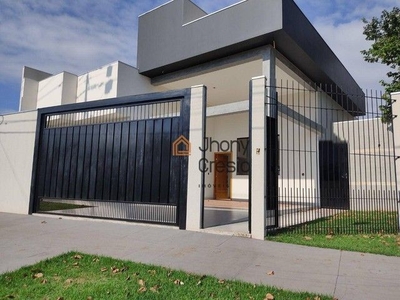 Casa com 3 dormitórios à venda, 157 m² por R$ 620.000 - Jardim Monte Rei - Maringá/PR
