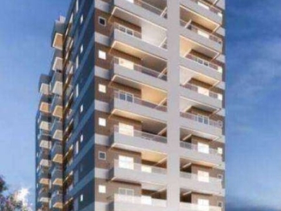 Apartamento à venda, 72 m² por r$ 441.848,22 - vila guilhermina - praia grande/sp