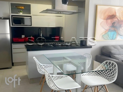 Apartamento à venda em Morumbi com 62 m², 1 quarto, 1 suíte, 1 vaga