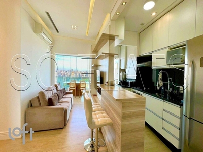 Apartamento à venda em Pinheiros com 71 m², 1 quarto, 1 suíte, 1 vaga