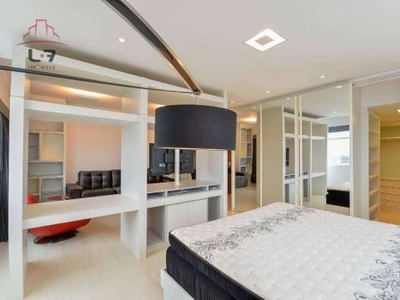 Apartamento com 1 dormitório para alugar, 58 m² por r$ 2.600/mês - batel - curitiba/pr