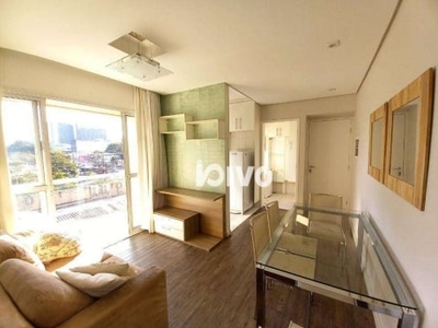Apartamento com 2 quartos e 1 vaga para alugar, 55 m² pacote por r$ 5.132/mês - vila clementino