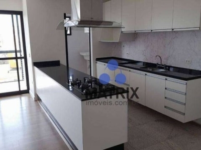 Apartamento com 3 dormitórios para alugar, 186 m² por r$ 5.730,00/mês - santo inácio - curitiba/pr