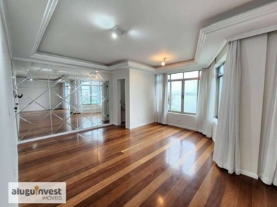 Apartamento com 4 dormitórios para alugar, 173 m² por r$ 10.150,00/mês - centro - florianópolis/sc