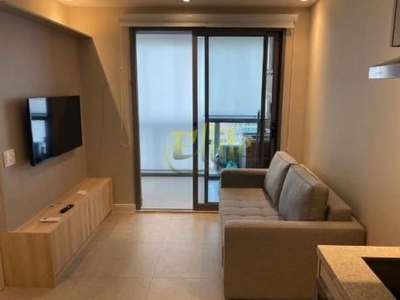 Apartamento mobiliado com 01 dormitório para locação em pinheiros, são paulo!