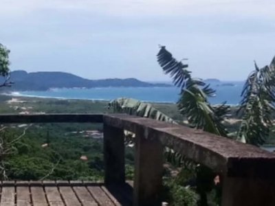 Suítes em casa com piscina e vista mar