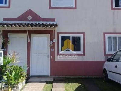 Casa com 2 dormitórios à venda, 54 m² por r$ 158.000,00 - santa cruz - gravataí/rs