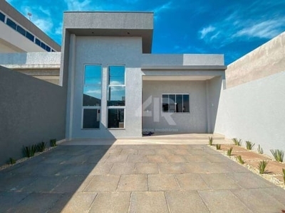 Casa com 2 dormitórios à venda, 89 m² por r$ 465.000,00 - bela vista - cascavel/pr