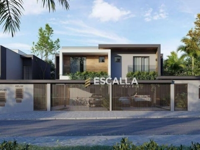 Casa com 3 dormitórios à venda, 151 m² no bairro glória - joinville/sc