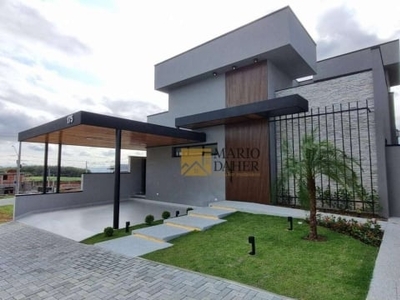 Casa à venda, 154 m² por r$ 1.350.000,00 - reserva ruda - são josé dos campos/sp