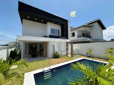 Casa, 270 m² - venda por r$ 1.900.000,00 ou aluguel por r$ 14.620,00/mês - cidade alpha - eusébio/ce