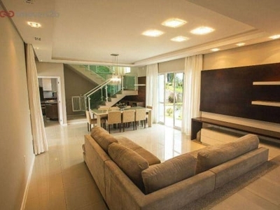 Casa com 4 dormitórios, 400 m² - venda por r$ 3.150.000 ou aluguel por r$ 15.000/mês - córrego grande - florianópolis/sc