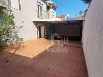 Casa com 4 dormitórios para alugar, 268 m² por r$ 5.148,00/mês - alto da boa vista - ribeirão preto/sp