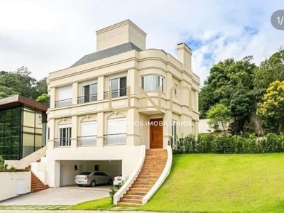 Casa em condomínio fechado com 4 quartos à venda na rodovia haroldo soares glavan, 4690, cacupé, florianópolis por r$ 4.700.000