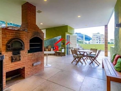 Casa em condomínio fechado com 5 quartos à venda na rua joão afonso, humaitá, rio de janeiro, 595 m2 por r$ 3.799.000