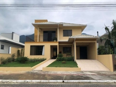 Casa em condomínio para venda em palhoça, praia de fora, 4 dormitórios, 1 suíte, 3 banheiros, 1 vaga