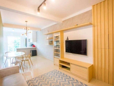 Cobertura com 3 dormitórios à venda, 160 m² por r$ 800.000,00 - vila alice - santo andré/sp