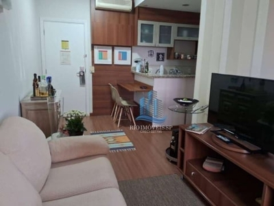 Flat com 1 dormitório à venda, 37 m² por r$ 287.000,00 - barcelona - são caetano do sul/sp