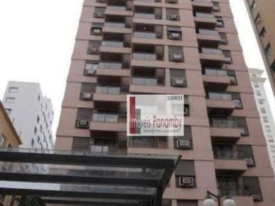 Flat com 1 dormitório à venda, 42 m² por r$ 440.000,00 - jardim paulista - são paulo/sp