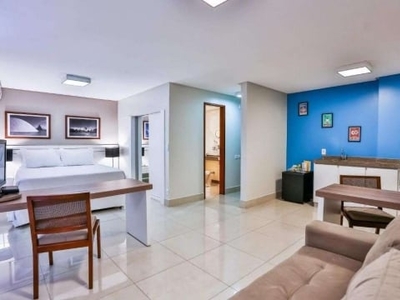 Flat de 38 m² à venda por r$ 195.000 no setor oeste, em goiânia/go