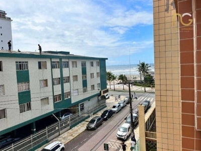 Kitnet com 1 dormitório à venda, 38 m² por r$ 195.000,00 - tupi - praia grande/sp