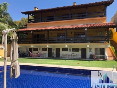 Linda casa 540m², integrada. piscina aquecida, sauna, espaço gourmet.