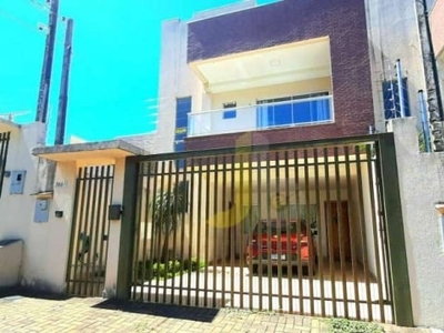 Sobrado à venda, 202 m² por r$ 790.000,00 - coqueiral - cascavel/pr