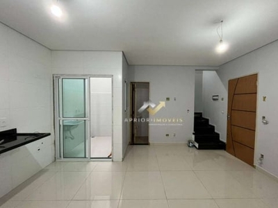 Sobrado com 2 dormitórios à venda, 85 m² por r$ 615.000,00 - vila marina - santo andré/sp