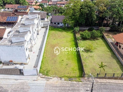 Terreno à venda, 524 m² por r$ 398.000,00 - fortaleza - blumenau/sc