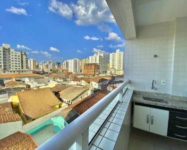 Apartamento com 2 dormitórios à venda, 73 m² por R$ 369.990 - Aviação - Praia Grande/SP