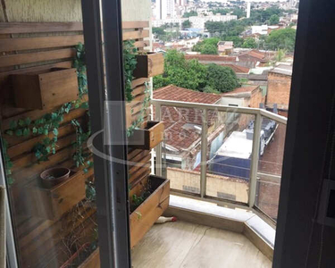 Apartamento para venda na Vila Tiberio, 2 dormitorios lavabo, sacada, garagem, em 62 m2 de