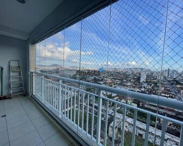 COMPRAR APARTAMENTO DE 1 DORMITORIO EM SANTOS ANDAR ALTO, LAZER COMPLETO