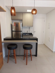Flat com 1 dormitório para alugar, 33 m² por R$ 2.960/mês - Jardim Tarraf II - São José do